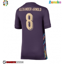 Ženske Nogometnih dresov Anglija Alexander-Arnold #8 Gostujoči EP 2024 Kratki rokavi